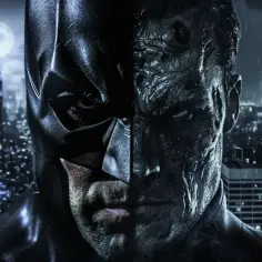Batman i Two-Face - Mroczna dualność w Gotham - analiza postaci