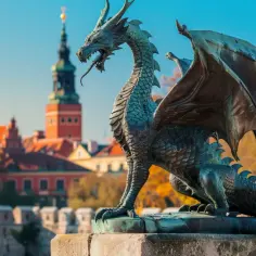 Pomnik Smoka Wawelskiego - Jakie są historia i legenda tego pomnika?