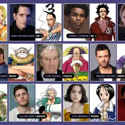Obsada One Piece: Jazzara Jaslyn, David Dastmalchian, Camrus Johnson, Daniel Lasker, Brendan Murray, Clive Russell, Werner Coetser, Ty Keogh, Callum Kerr, Julia Rehwald, Rob Colletti.