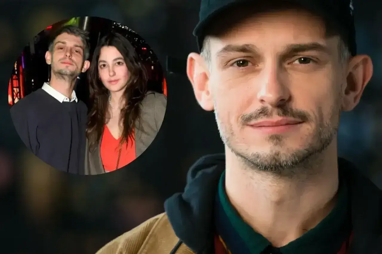Vito Bambino z żoną, uśmiechnięci i blisko siebie.